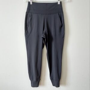 Athleta Women Joggers Size XS Black High Waisted Breathable Comfort Stretch